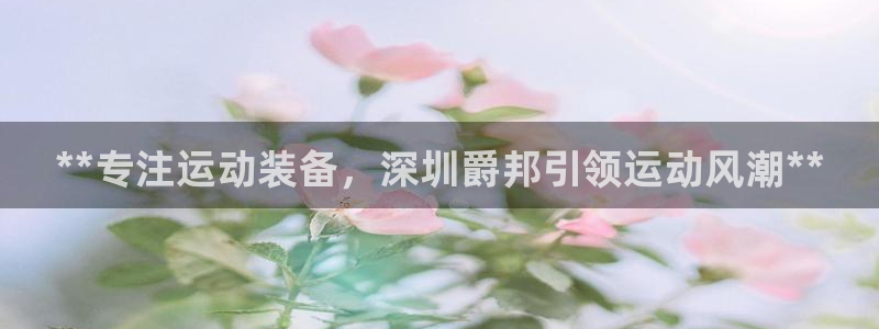 欧陆娱乐官网网址是什么：**专注运动装备，深圳爵邦引