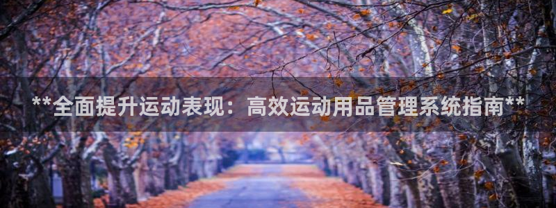 欧陆娱乐是资金盘吗：**全面提升运动表现：高效运动用