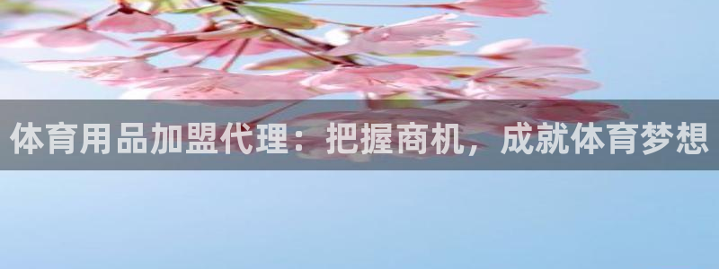 欧陆娱乐登录官网下载：体育用品加盟代理：把握商机，成