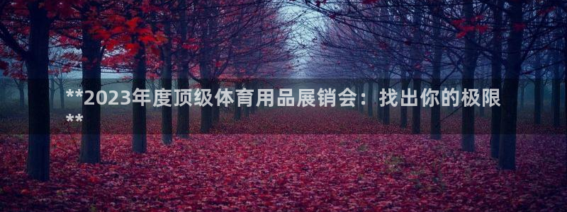欧陆娱乐登陆官网网址：**2023年度顶级体育用品展