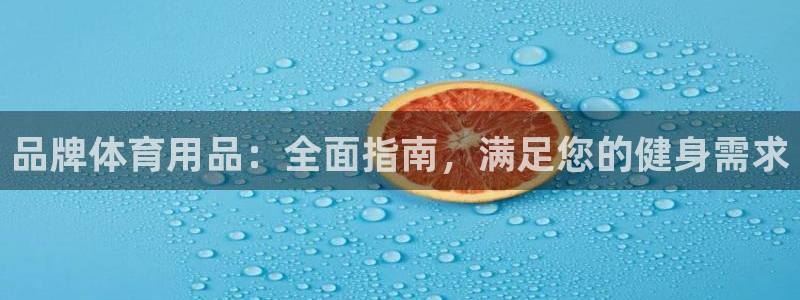 欧陆娱乐游戏：品牌体育用品：全面指南，满足您的健身需