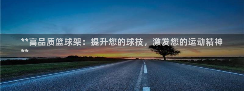 欧陆娱乐app下载安装：**高品质篮球架：提升您的球